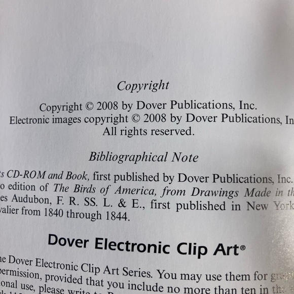 Royalty Free! 120 Audubon bird prints book & CD in great condition! - Picture 5 of 8